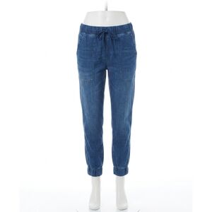 NEW BELLA DAHL pocket jogger in dark ombre wash